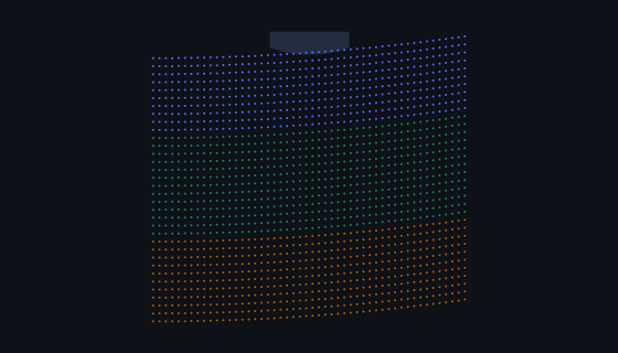 Grandstand seating chart template — 1,700 seats