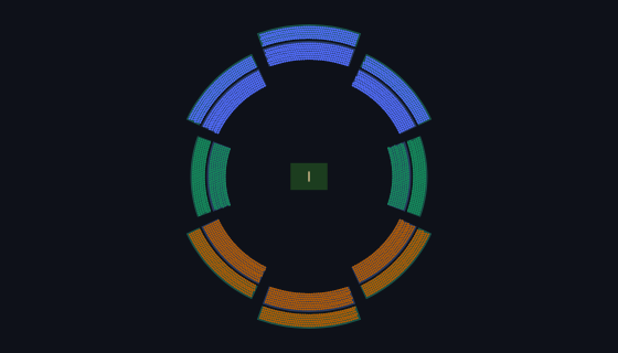 Cricket Oval seating chart template — 4,232 seats