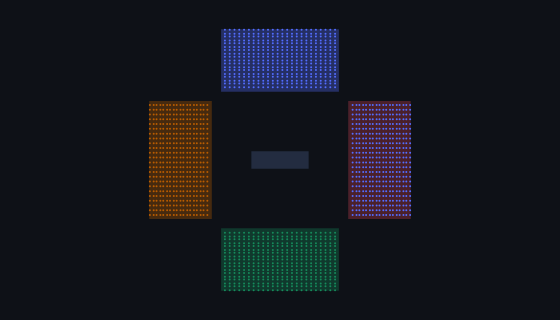 Rugby Stadium seating chart template — 1,728 seats
